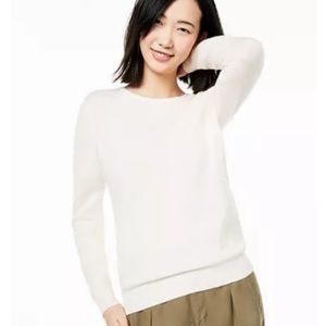 Charter Club Cashmere Ivory Sweater NWT